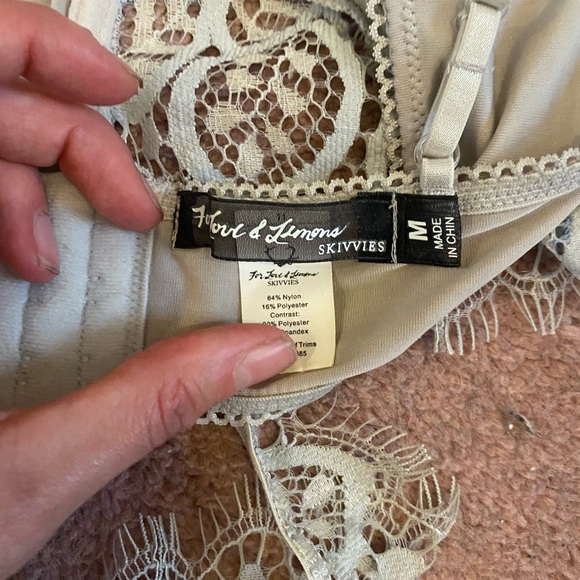 For Love and Lemons Skivvies Bra and Underwear Set - Picture 6 of 6